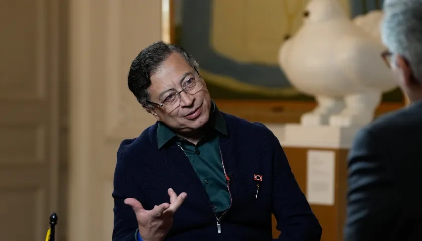 El Presidente Gustavo Petro.