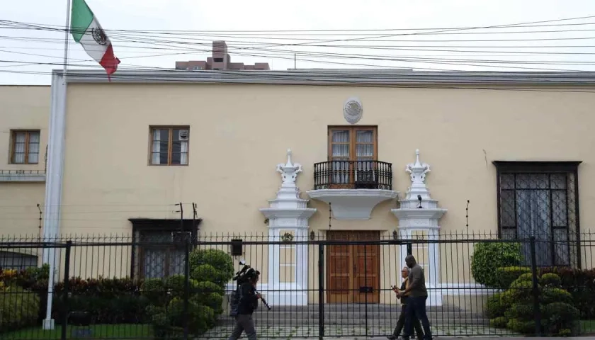 Embajada de México en Lima.