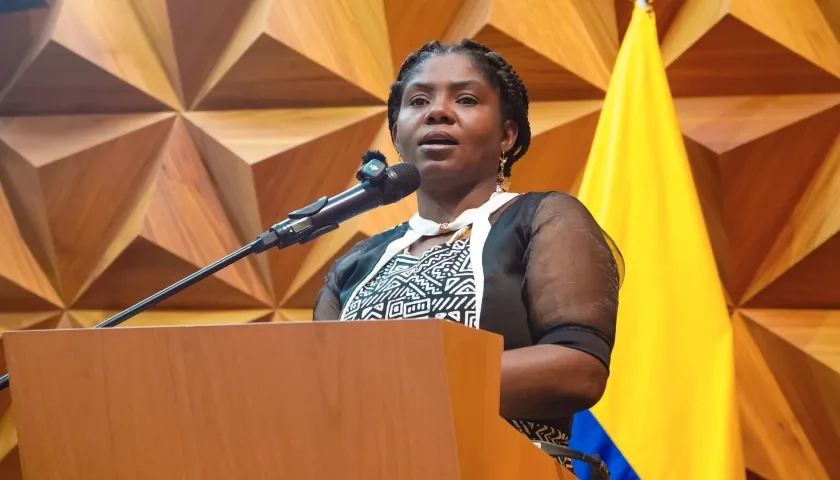 Francia Márquez, vicepresidenta.