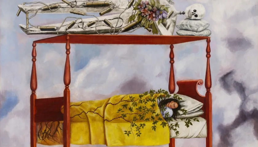 El autorretrato surrealista 'El Sueño (La cama)'.
