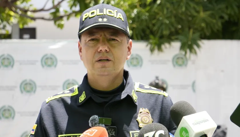 El brigadier general Edwin Urrego.