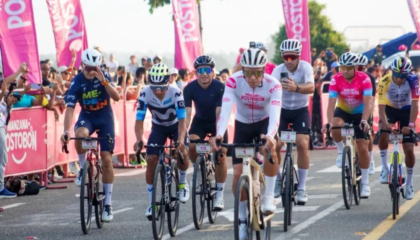 Rigoberto Urán participando del Giro de Rigo.