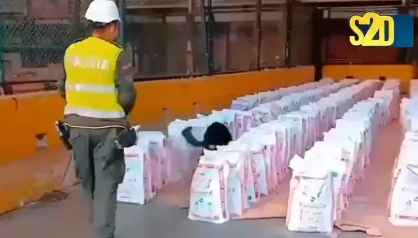 Incautación de droga.