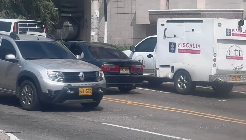 El CTI de la Fiscalía realizó el levantamiento del cadáver. 