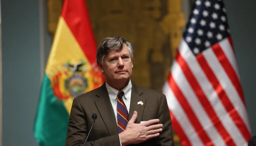 El subsecretario de Estado de Estados Unidos, Christopher Landau.