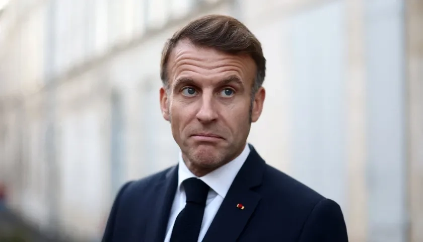El presidente francés, Emmanuel Macron.