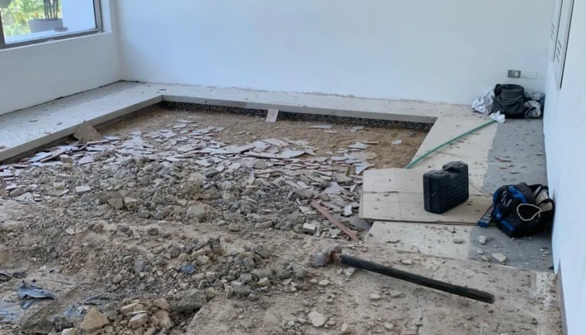 Una de las fotos publicadas por Benedetti.