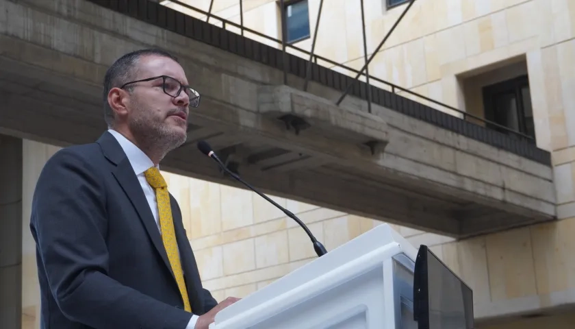 Mauricio Rodríguez, presidente de la Comisión Nacional de Disciplina Judicial.