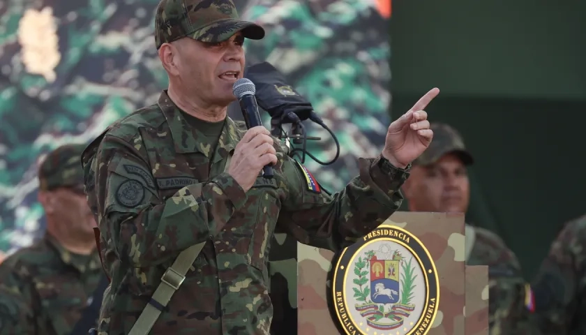 El ministro de Defensa venezolano, Vladimir Padrino López.