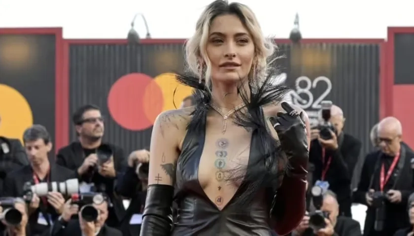 Paris Jackson, hija de Michael Jackson.