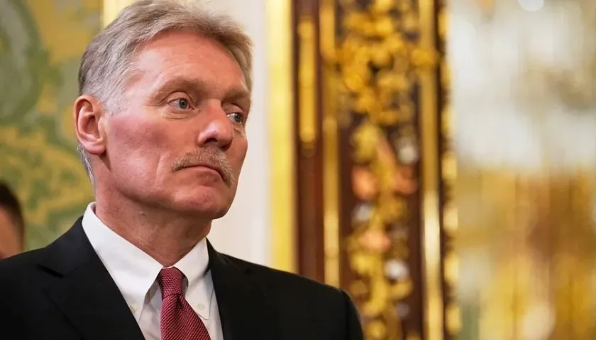 Dmitri Peskov, portavoz presidencial en Rusia.