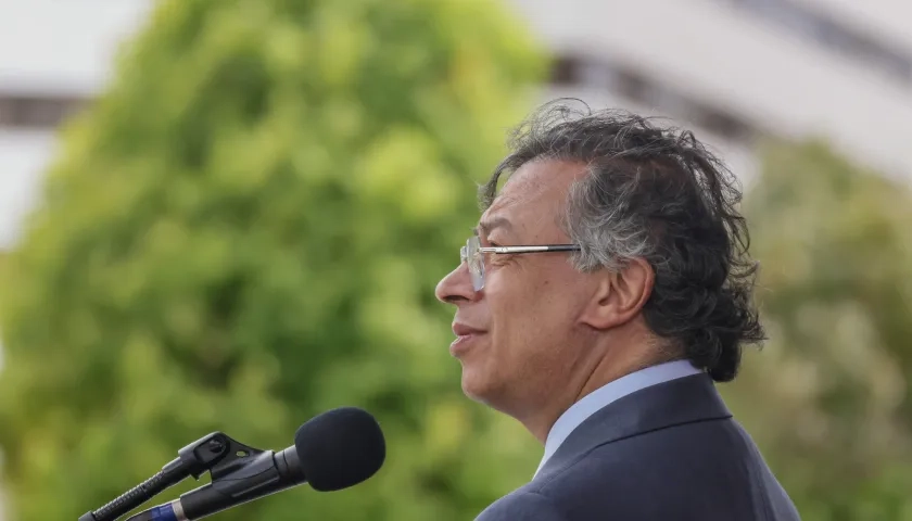 El Presidente de la República, Gustavo Petro.