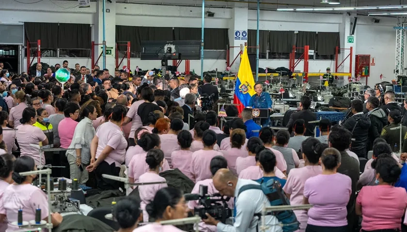 El Presidente de la República, Gustavo Petro.