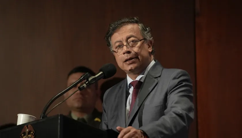 El Presidente de la República, Gustavo Petro.
