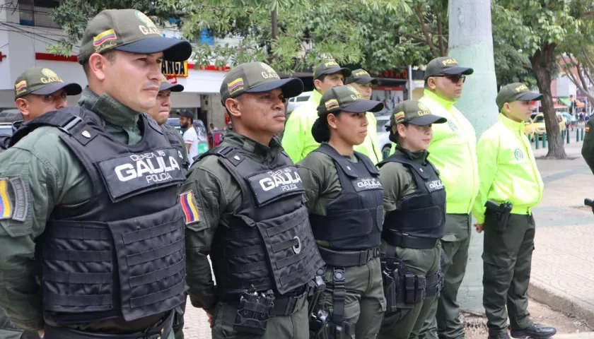 La Policía también ha realizado operativos para contribuir a la mejora de las estadísticas de seguridad. 