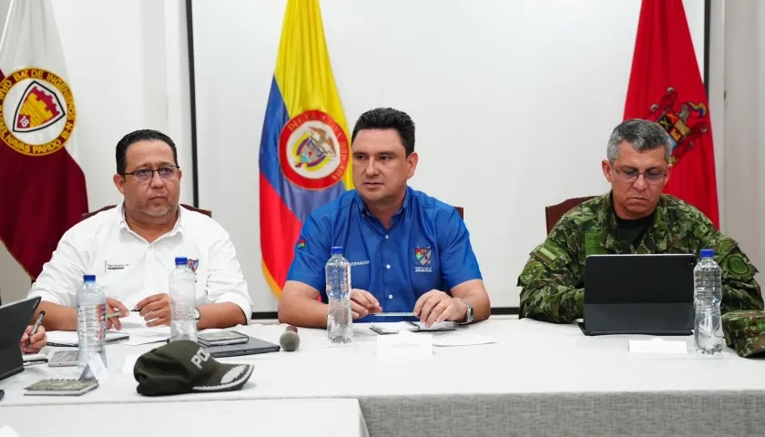 Renson Martínez, gobernador de Arauca.