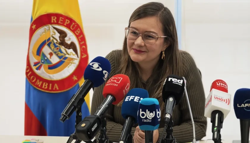 La superintendente de Industria y Comercio, Cielo Rusinque.