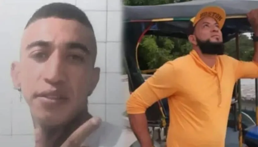 Armando Peralta Mora y Elberth Manuel De Alba.