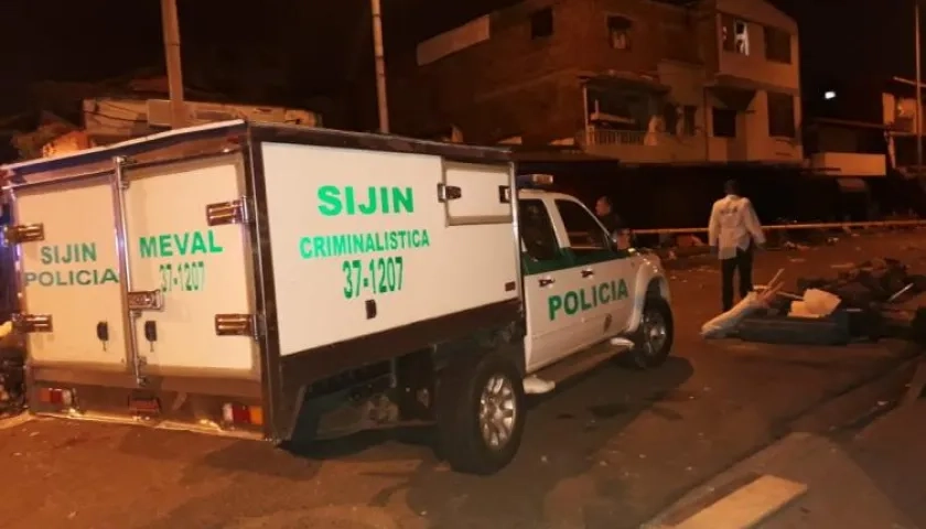 Unidad de Criminalística de la Sijin. 