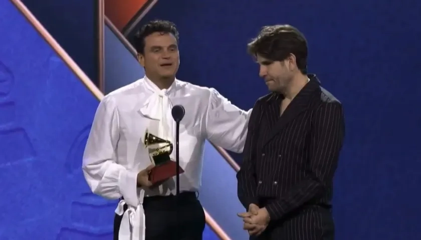 Silvestre Dangond y Juancho de la Espriella.