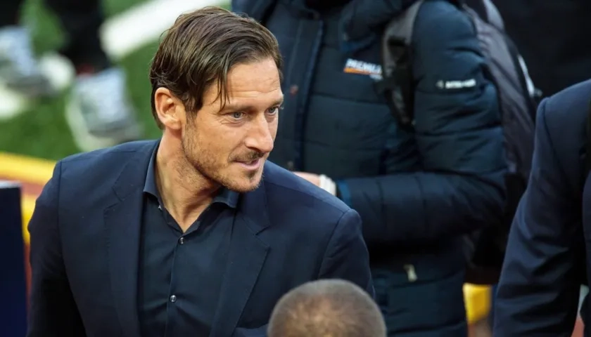 Francesco Totti, exfutbolista italiano.