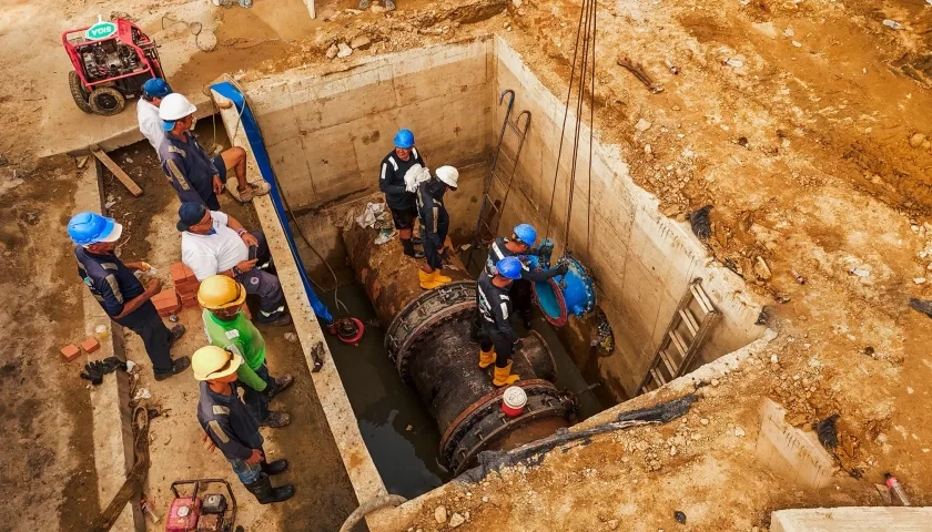 Trabajos de la empresa Triple A. 