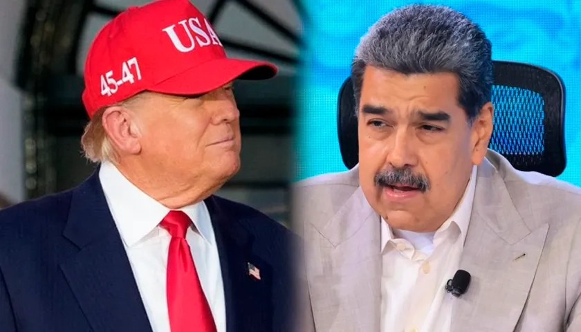 Trump y Maduro