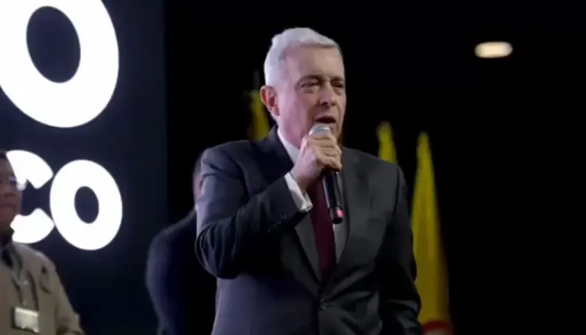 Álvaro Uribe Vélez, expresidente de Colombia.