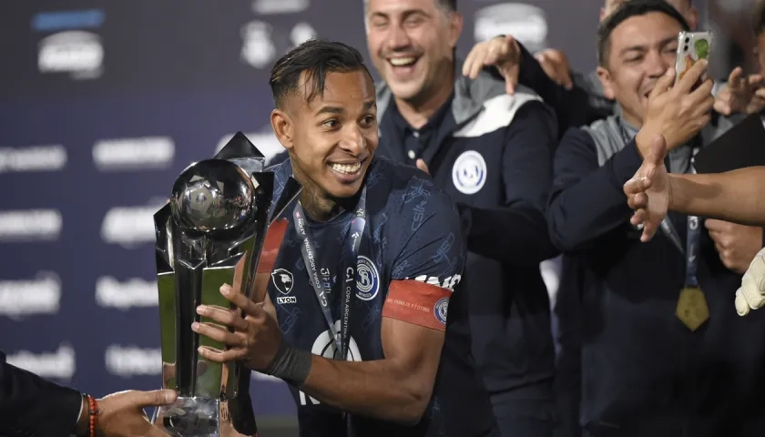 El delantero colombiano Sebastián Villa.