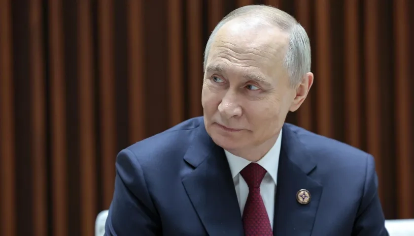 Vladimir Putin, presidente de Rusia. 