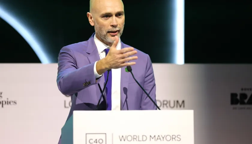El director ejecutivo de C40 Cities, Mark Watts.