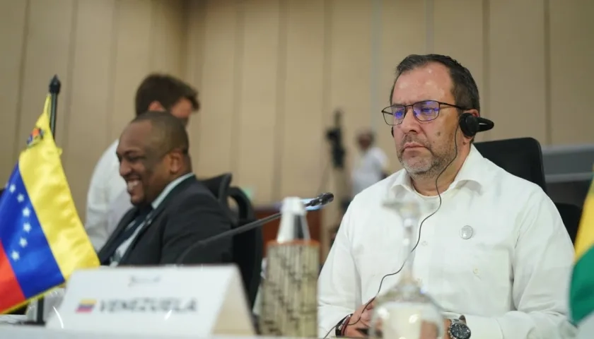 Yván Gil, canciller de Venezuela.