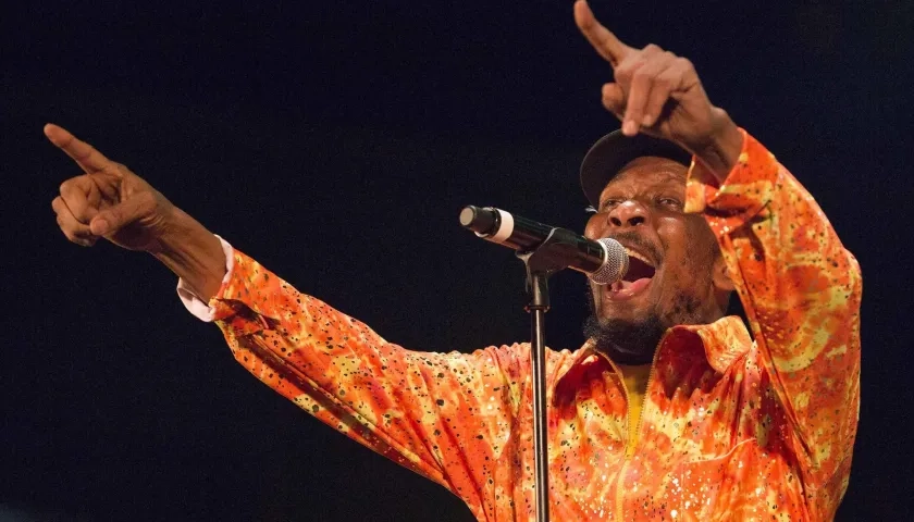 El cantante jamaicano Jimmy Cliff. 