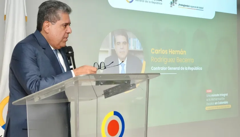 Carlos Hernán Rodríguez, contralor General de la República. 