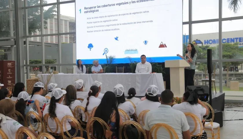 Presentación del proyecto de recuperación de la Ciénaga de Luruaco.