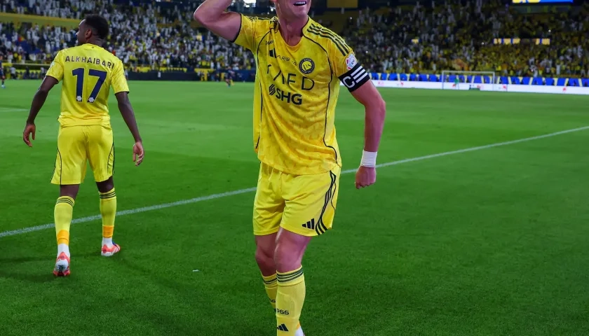 Cristiano Ronaldo, delantero portugués del Al Nassr.