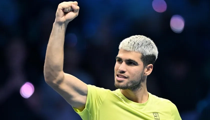 Carlos Alcaraz, tenista español.