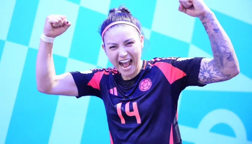 Diana Celis, jugadora de la Selección Colombia de futsal. 