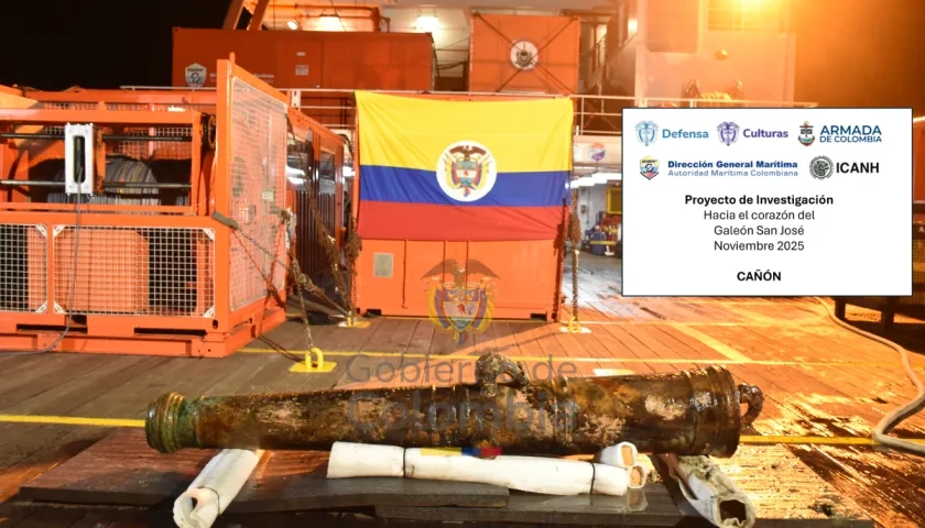 Uno de los objetos recolectados.