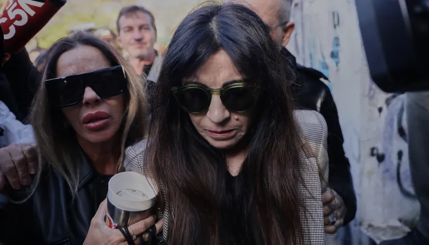 Giannina Maradona, hija de Diego Armando Maradona. 