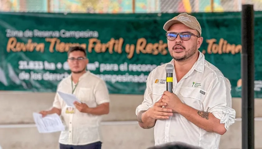 Felipe Harman, director de la Agencia Nacional de Tierras. 