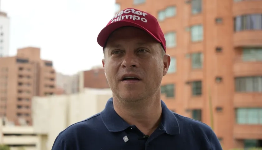 Héctor Olimpo, precandidato. 