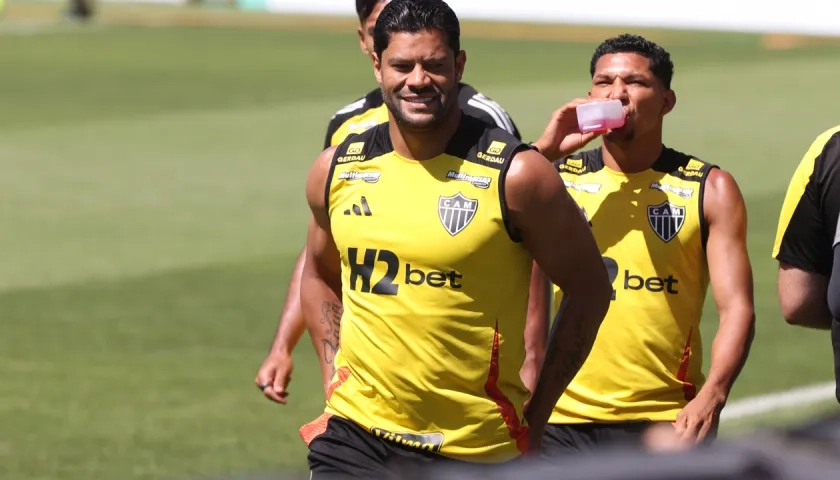 Hulk, delantero estrella del Atlético Mineiro.