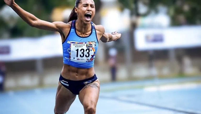 Marleth Ospino representará a Colombia en atletismo. 