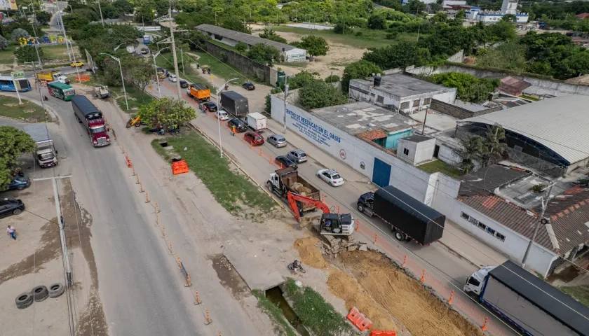 Panorámica de la Circunvalar en Soledad. 