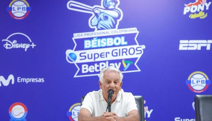 Pedro Salzedo, presidente de la Diprobeisbol.
