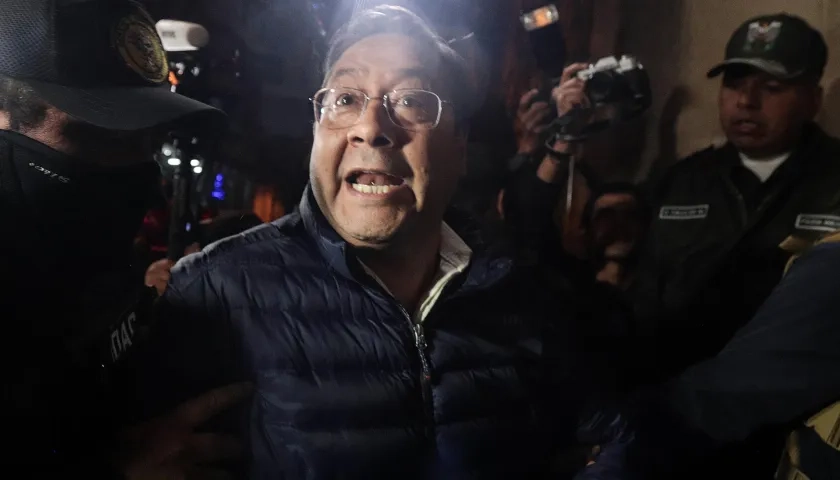 Luis Arce, expresidente de Bolivia.