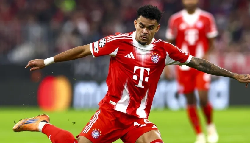 Luis Díaz, jugador del Bayern Múnich.
