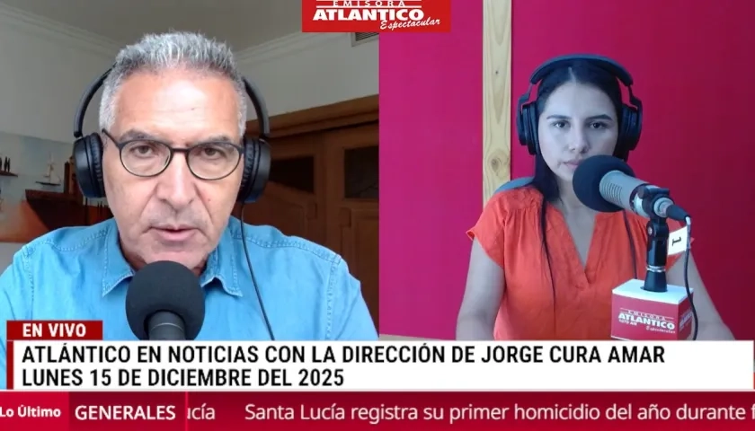 Transmisión de Atlántico en Noticias.