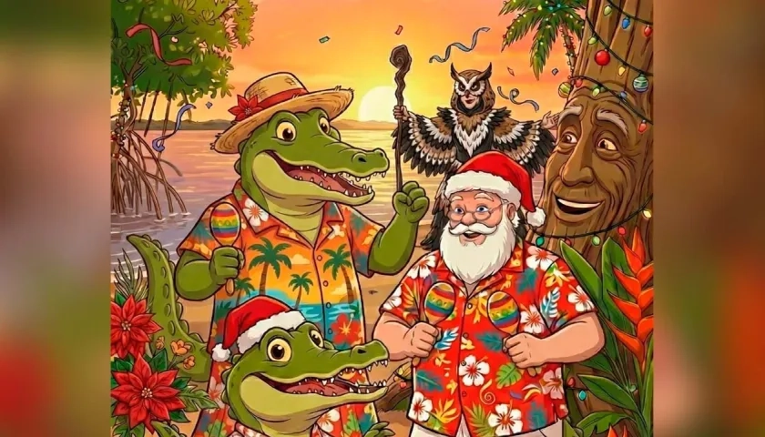 'A orillas de Navidad'. 